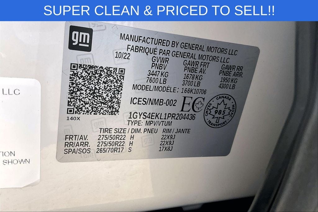 2023 Cadillac Escalade Sport