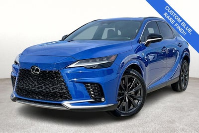 2023 Lexus RX 350 F Sport Handling