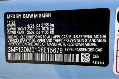2024 BMW M2 Base