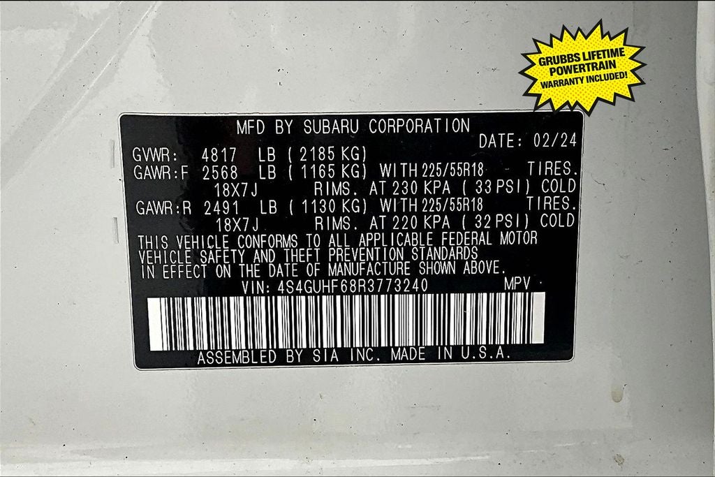 2024 Subaru Crosstrek Sport