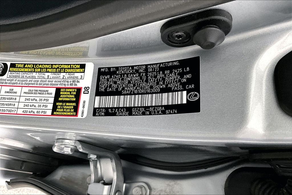 2024 Lexus ES 350 Ultra Luxury