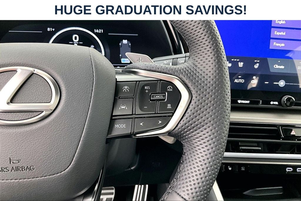 2026 Lexus TX 500h F SPORT Performance Luxury