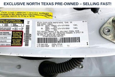 2016 Toyota Tundra Limited