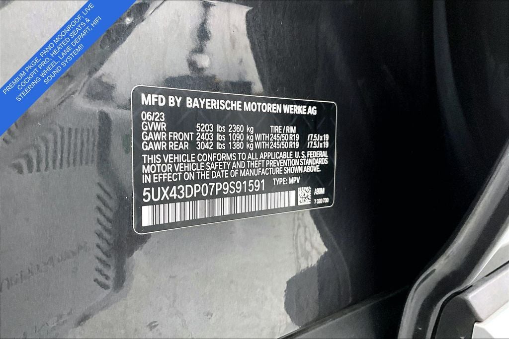 2023 BMW X3 sDrive30i