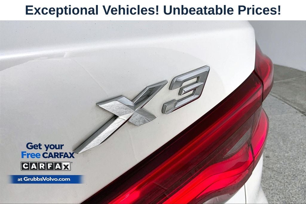 2018 BMW X3 xDrive30i