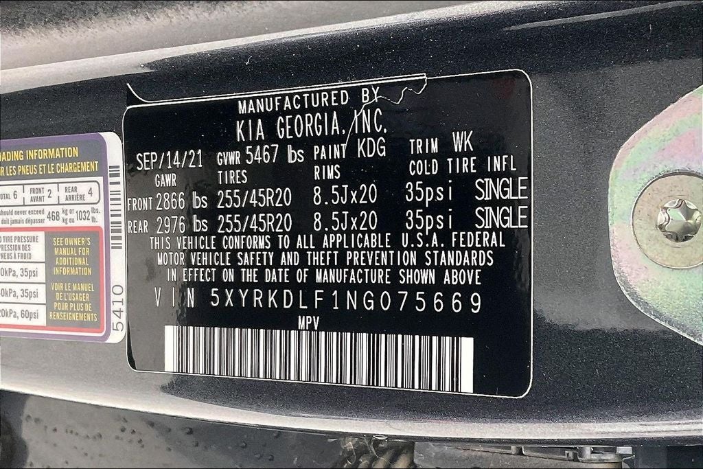 2022 Kia Sorento X-Line SX Prestige