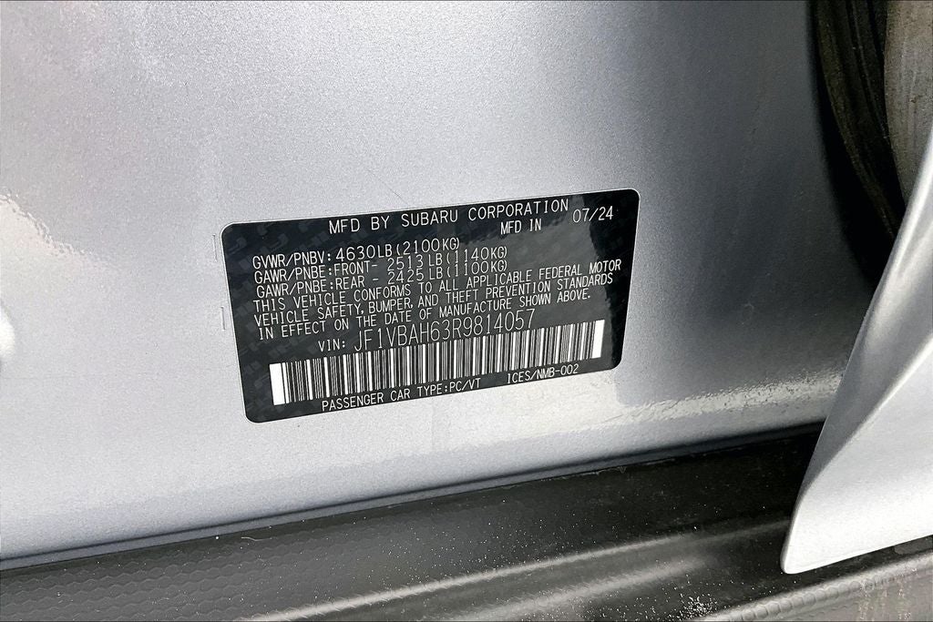2024 Subaru WRX Premium