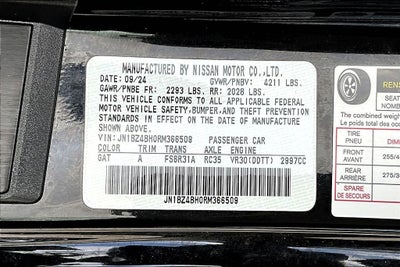 2024 Nissan Z Performance