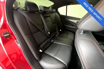2023 INFINITI Q50 Red Sport 400