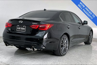 2022 INFINITI Q50 Red Sport 400