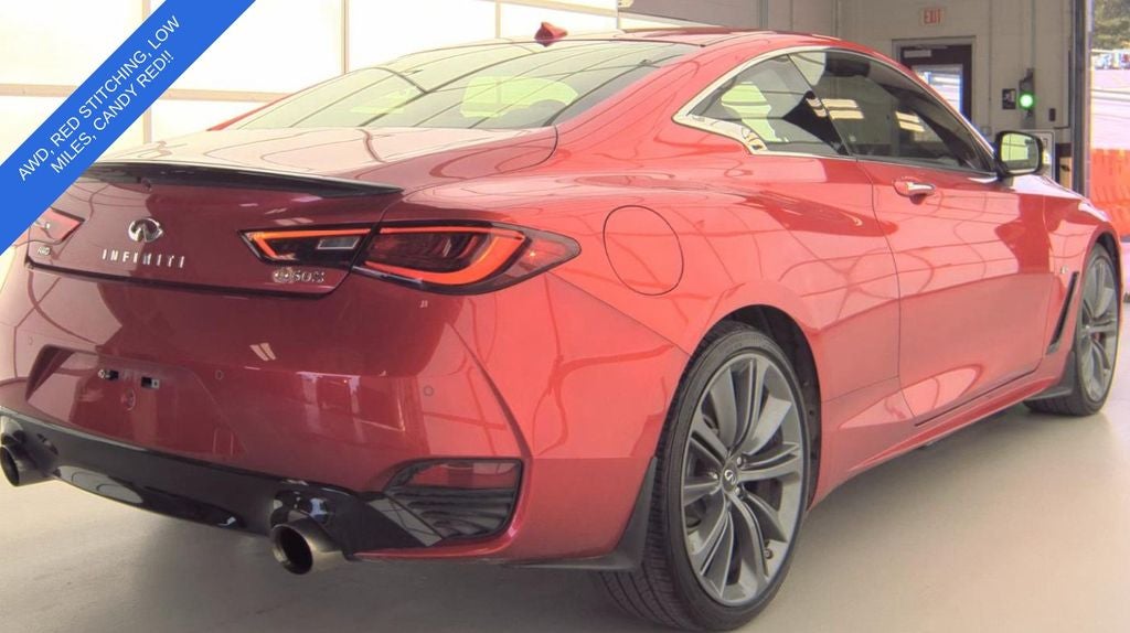 2022 INFINITI Q60 Red Sport 400