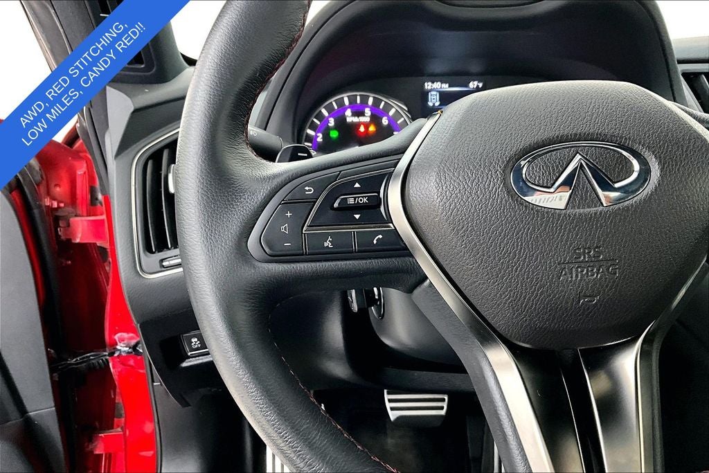 2022 INFINITI Q60 Red Sport 400