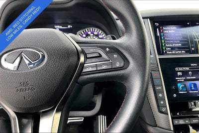 2022 INFINITI Q60 Red Sport 400