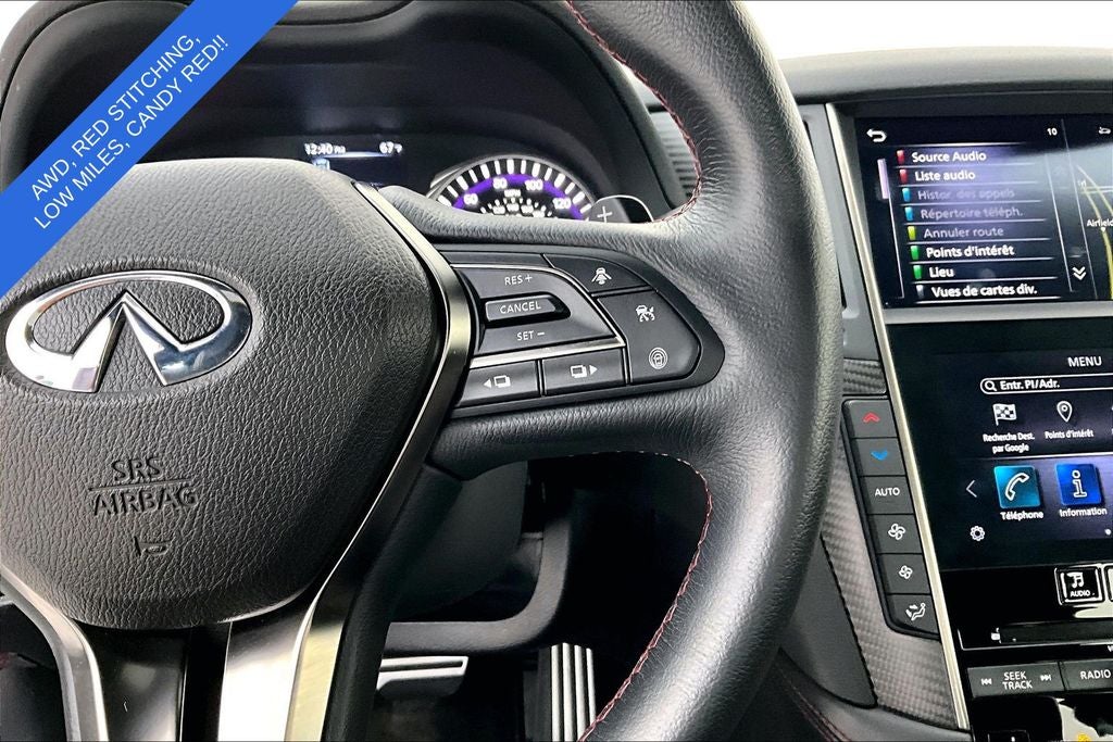 2022 INFINITI Q60 Red Sport 400