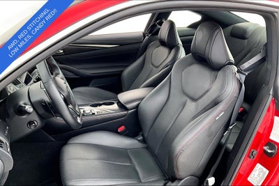 2022 INFINITI Q60 Red Sport 400