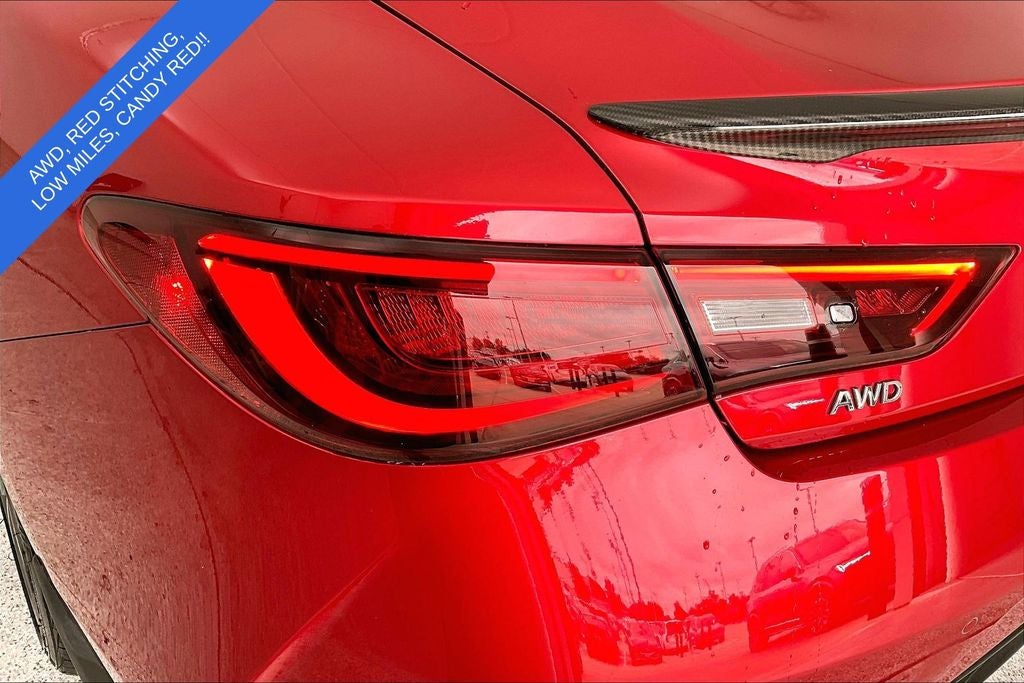 2022 INFINITI Q60 Red Sport 400