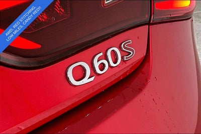 2022 INFINITI Q60 Red Sport 400