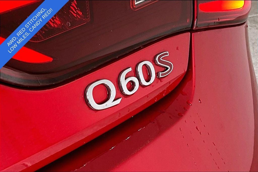 2022 INFINITI Q60 Red Sport 400