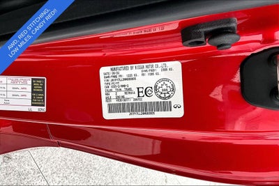 2022 INFINITI Q60 Red Sport 400