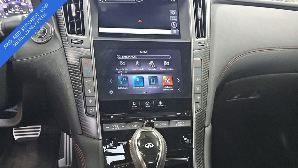 2022 INFINITI Q60 Red Sport 400