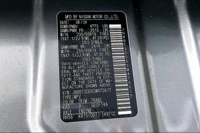 2025 Nissan Rogue Platinum