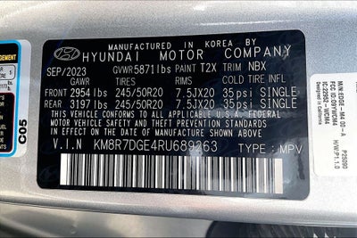 2024 Hyundai Palisade Calligraphy