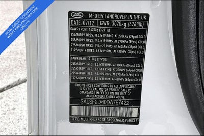 2013 Land Rover Range Rover Sport HSE