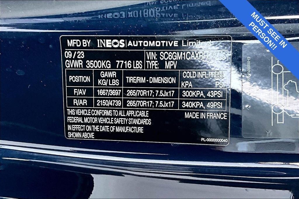 2024 INEOS Grenadier Fieldmaster Edition