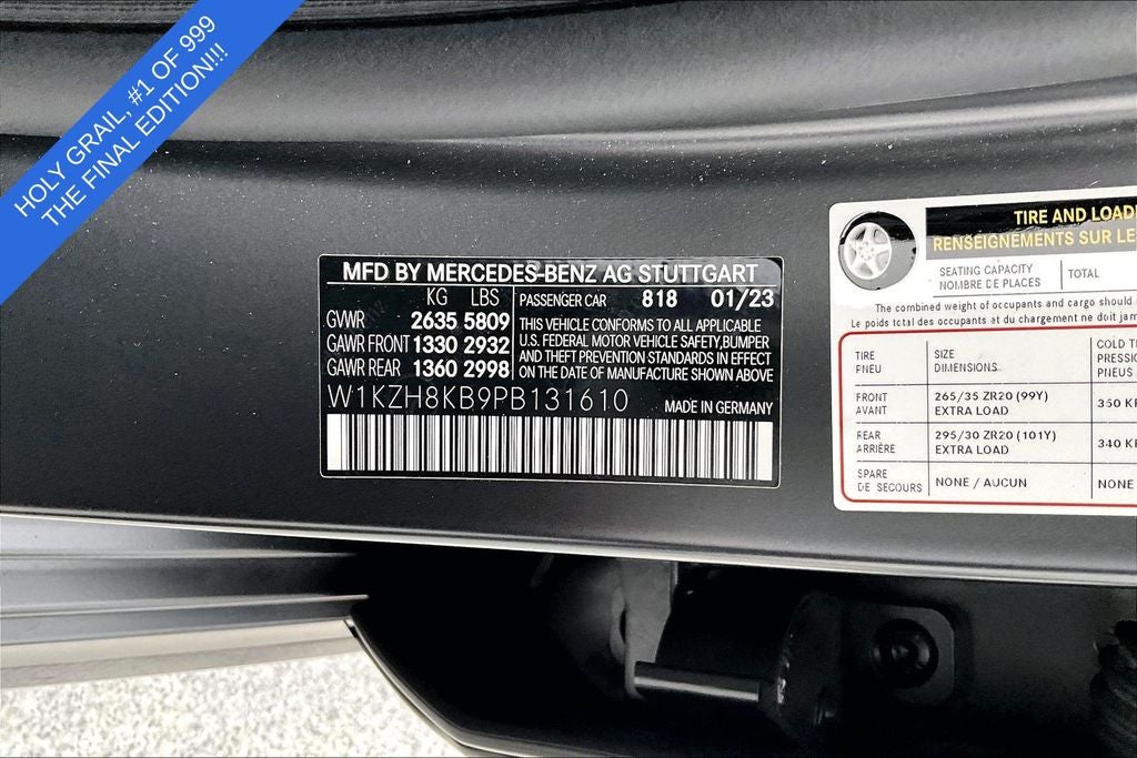 2023 Mercedes-Benz E-Class E 63 S AMG® FINAL EDITION 4MATIC®