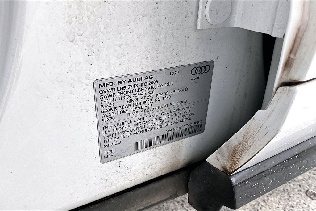 2021 Audi SQ5 Prestige quattro