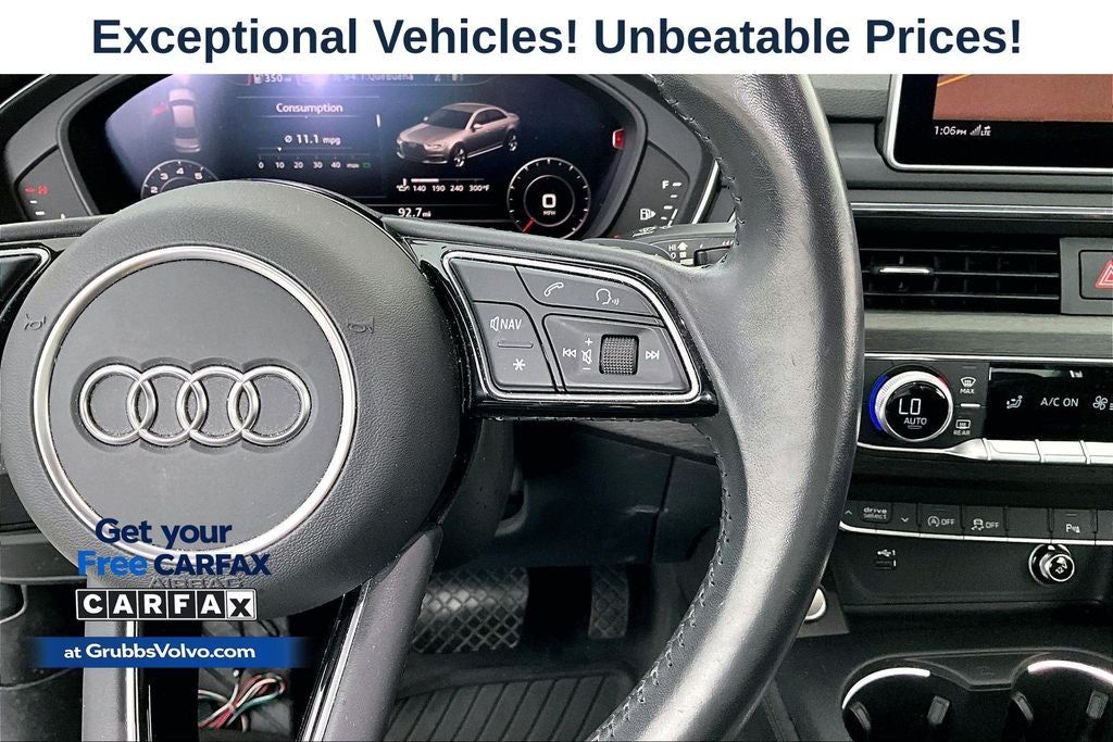 2019 Audi A4 2.0T Premium Plus quattro