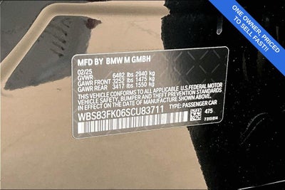 2025 BMW M5 Base