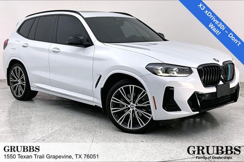 2022 BMW X3 xDrive30i