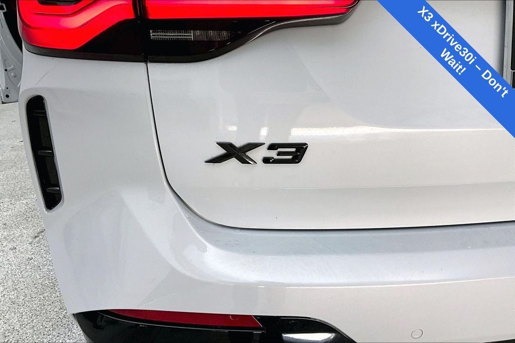 2022 BMW X3 xDrive30i