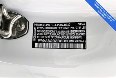 2025 Porsche 911 Carrera