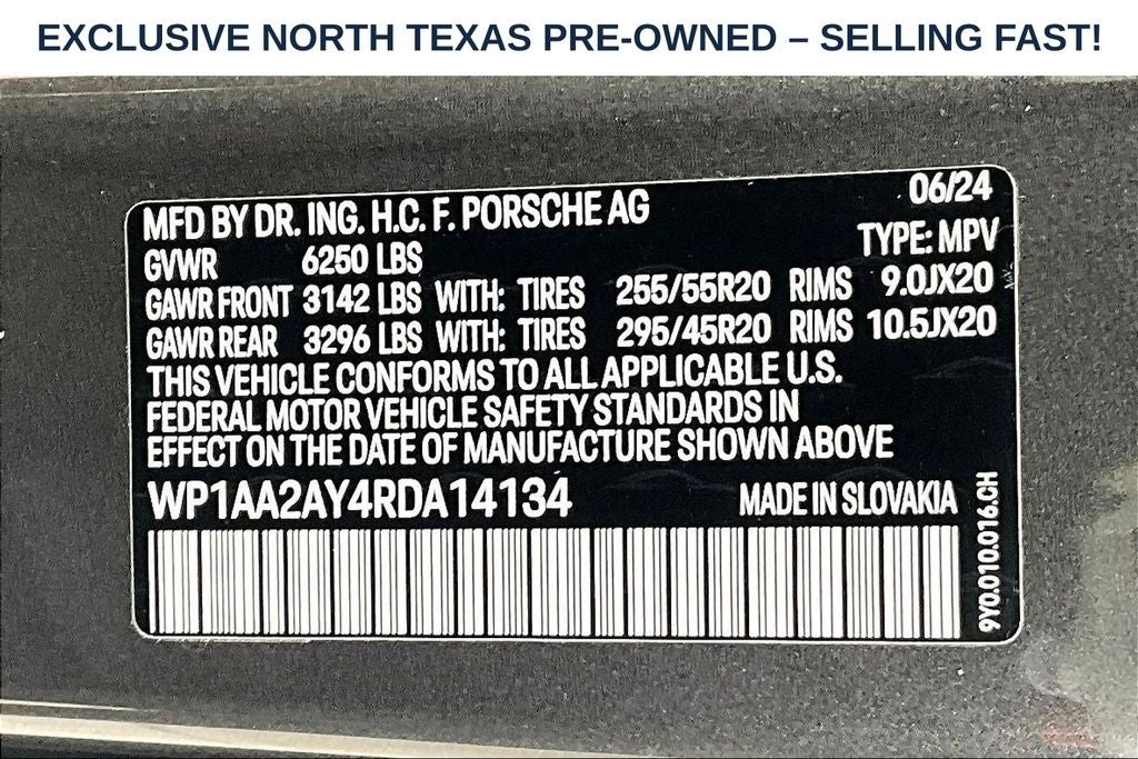 2024 Porsche Cayenne Base