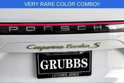 2022 Porsche Cayenne E-Hybrid Turbo S TURBO