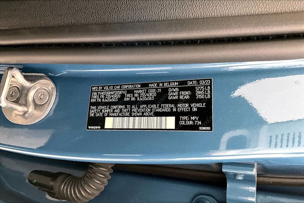 2023 Volvo C40 Recharge Pure Electric Ultimate