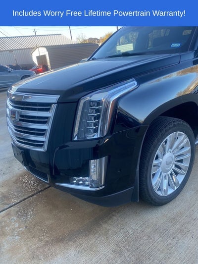 2018 Cadillac Escalade ESV Platinum Edition