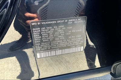 2025 Volkswagen Atlas 2.0T SEL