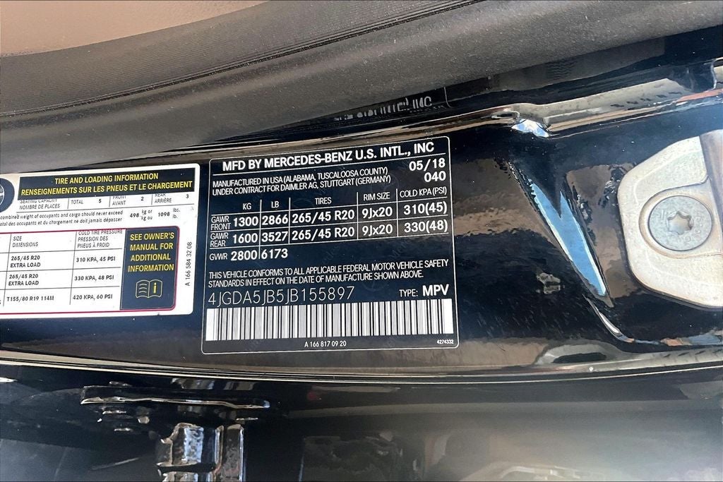 2018 Mercedes-Benz GLE GLE 350