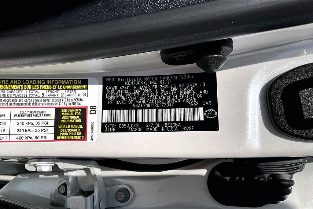 2024 Lexus ES 350 Ultra Luxury