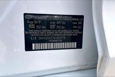 2019 Hyundai Sonata Limited