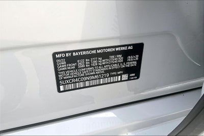 2022 BMW X5 sDrive40i