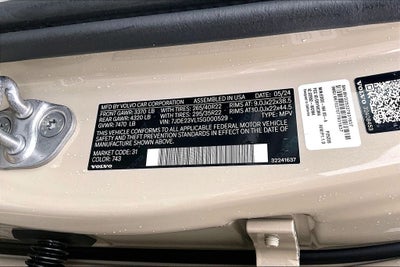 2025 Volvo EX90 Twin Motor Performance Ultra 7-Seater