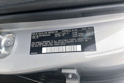 2024 Volvo S60 B5 Core Dark Theme