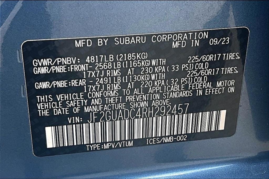 2024 Subaru Crosstrek Premium