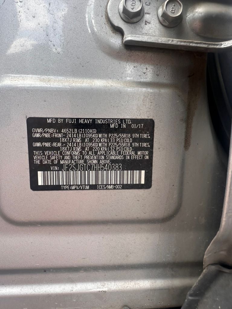 2017 Subaru Forester 2.0XT Touring