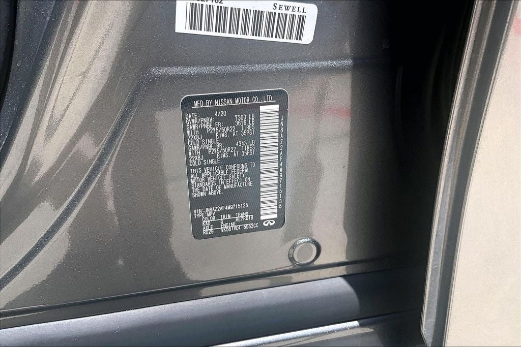 2021 INFINITI QX80 Premium Select