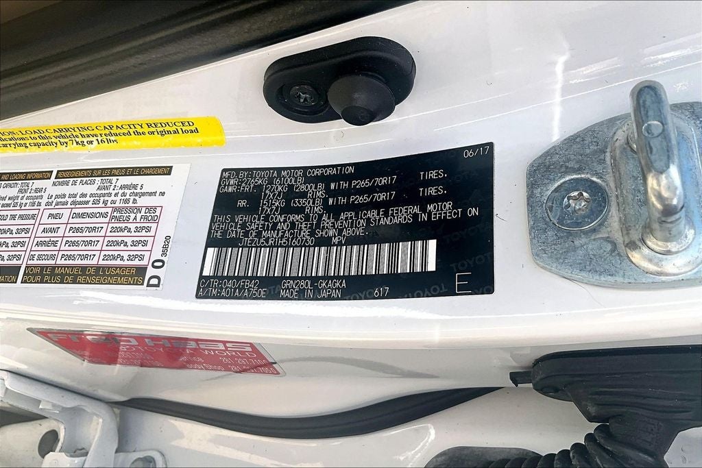 2017 Toyota 4Runner SR5 Premium
